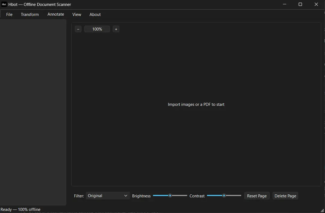 Hbot screenshot 1